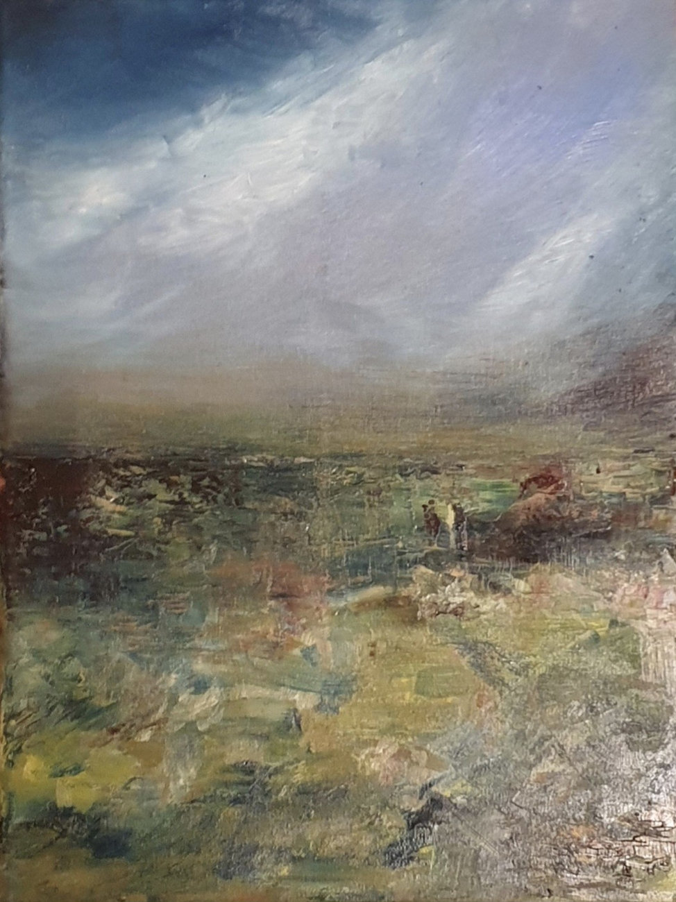 Moorland - painting by Preeti Kothari