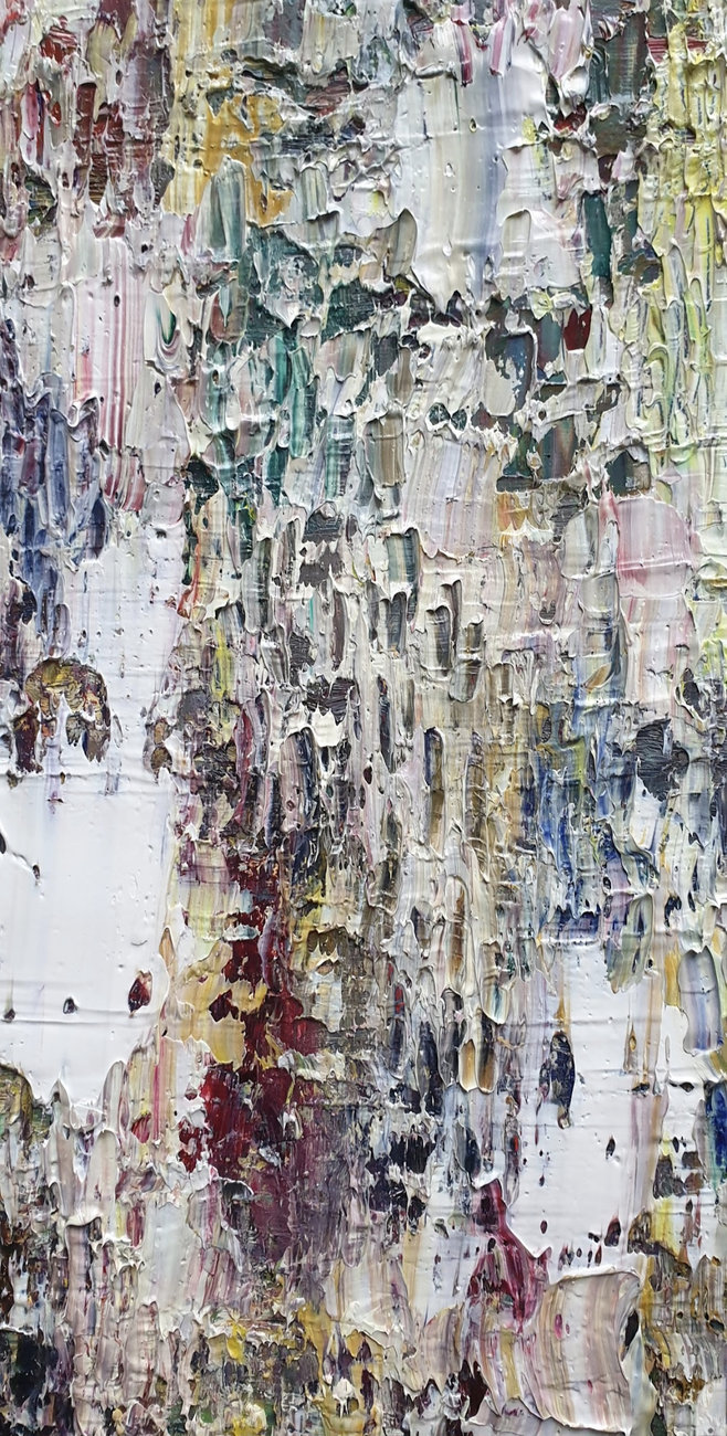 Silver Birch - painting by Preeti Kothari