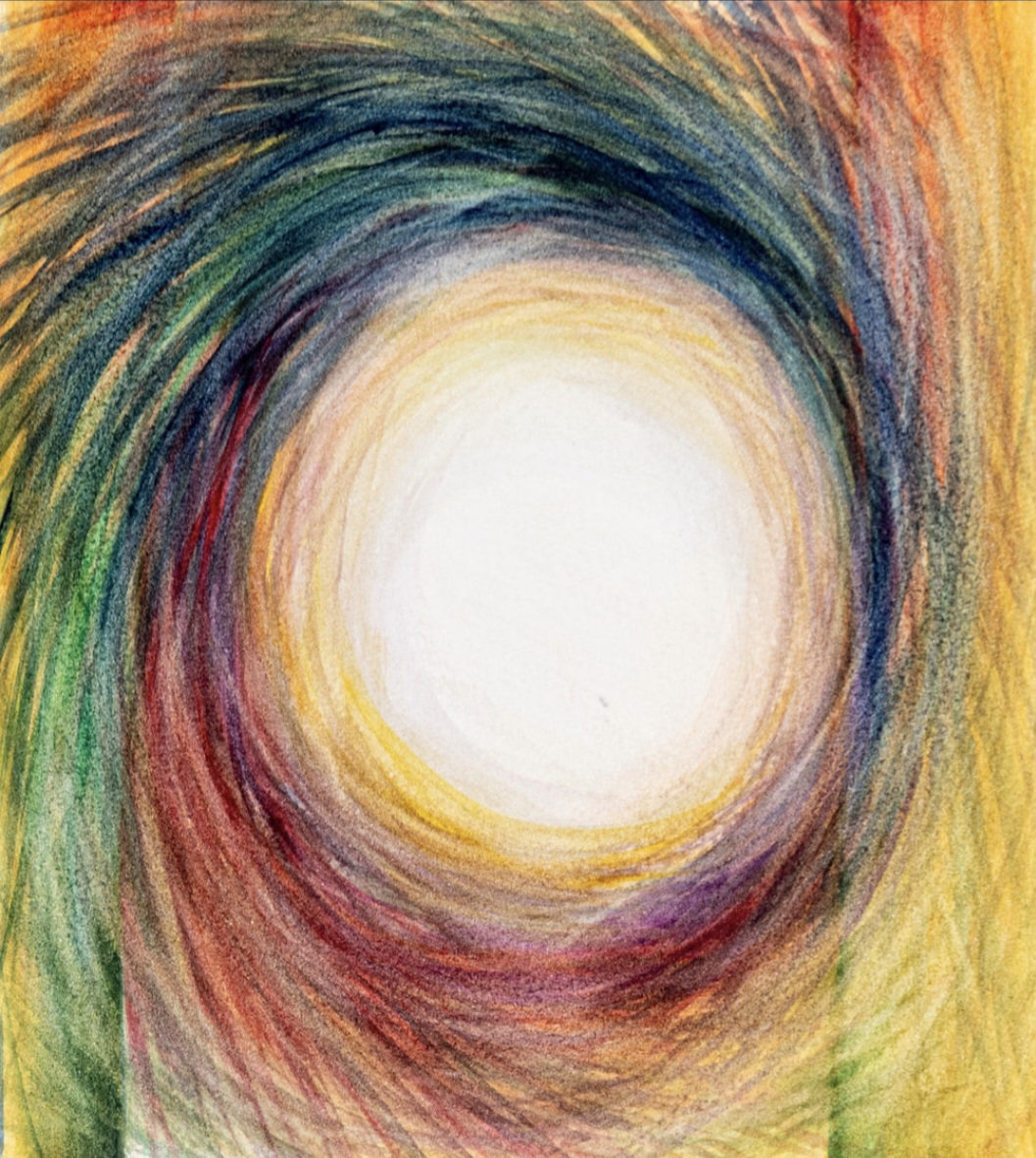 The Still Centre - painting by Preeti Kothari
