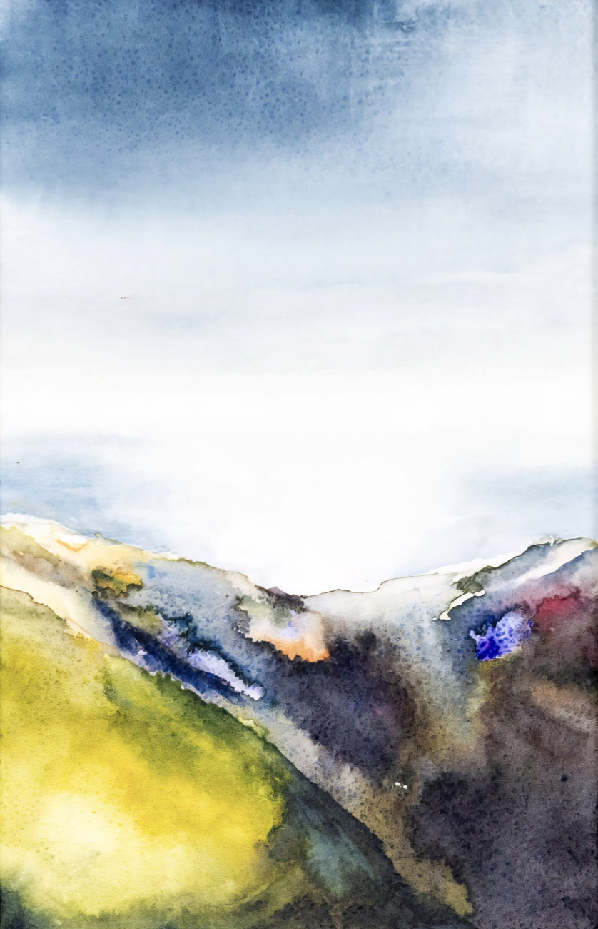 The Valley - painting by Preeti Kothari