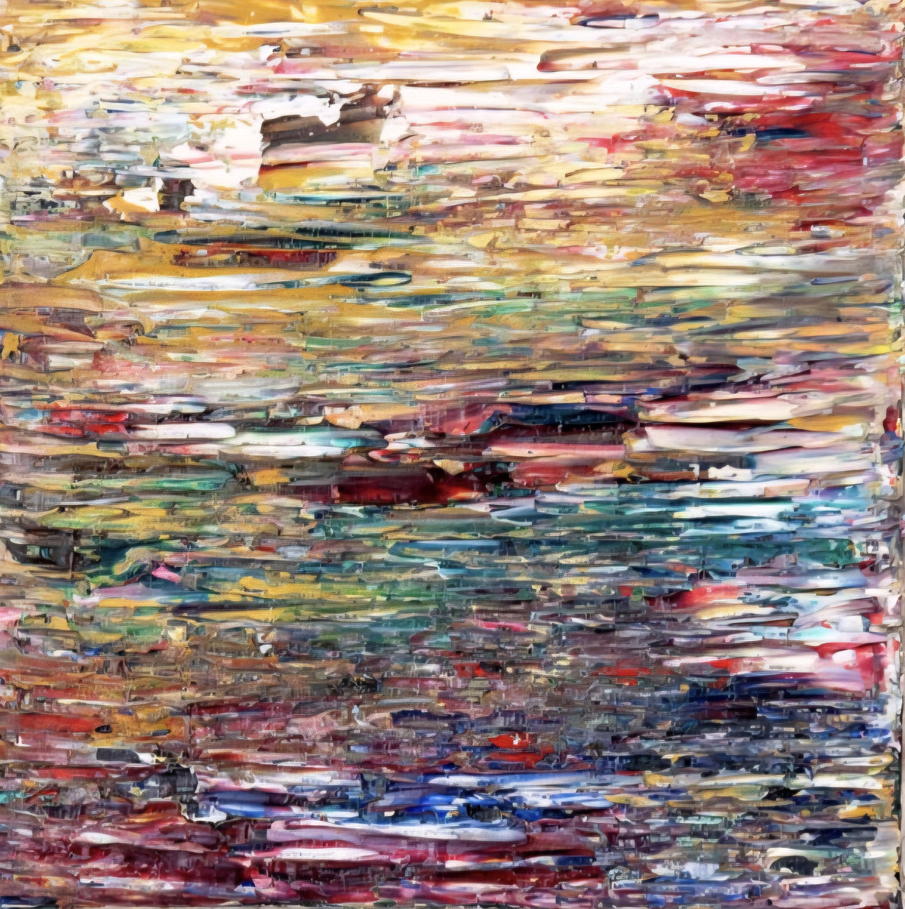 Waterline - painting by Preeti Kothari